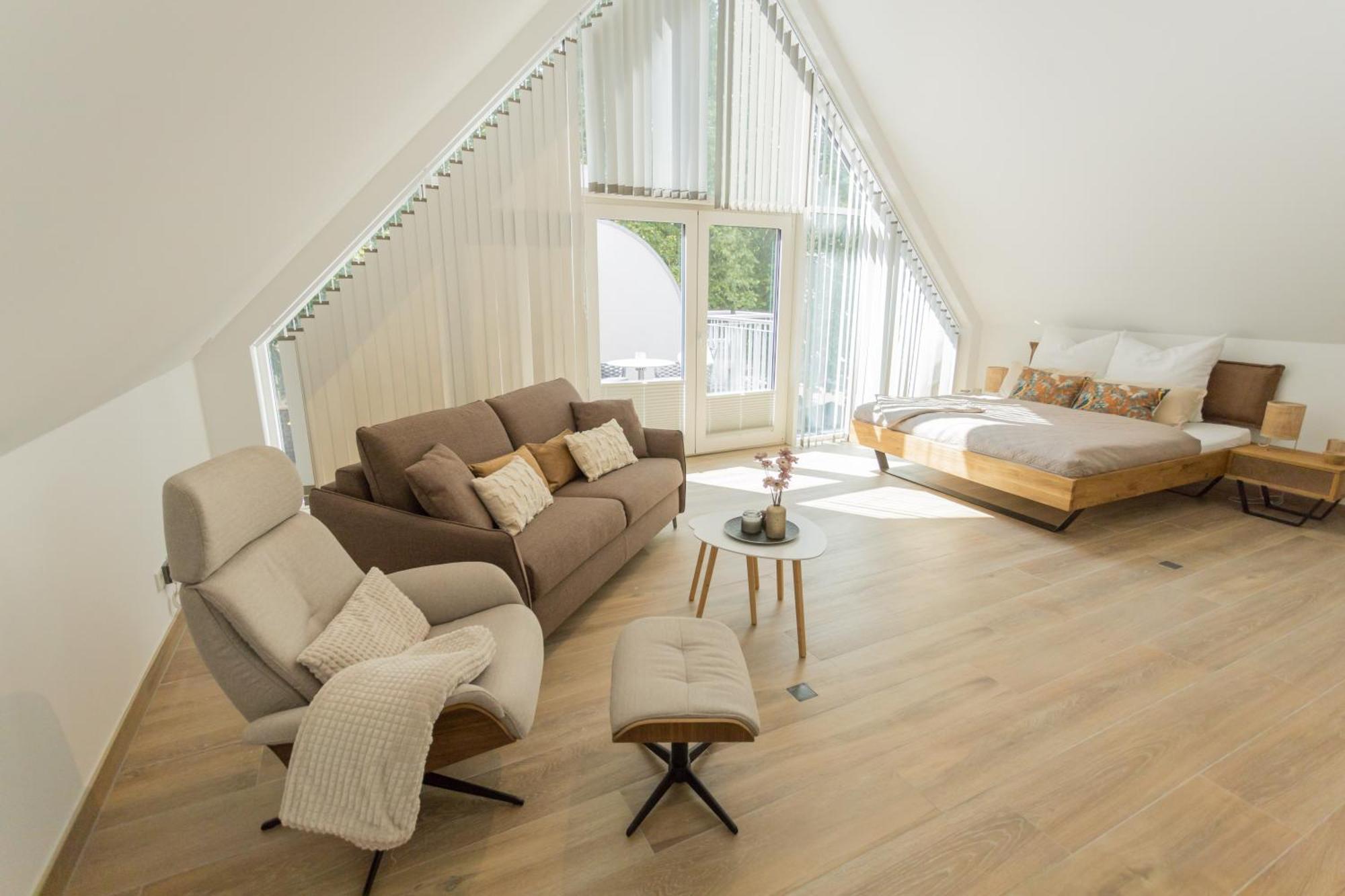 Stilvolles City-Apartment Glocke Ludinghausen Exteriör bild