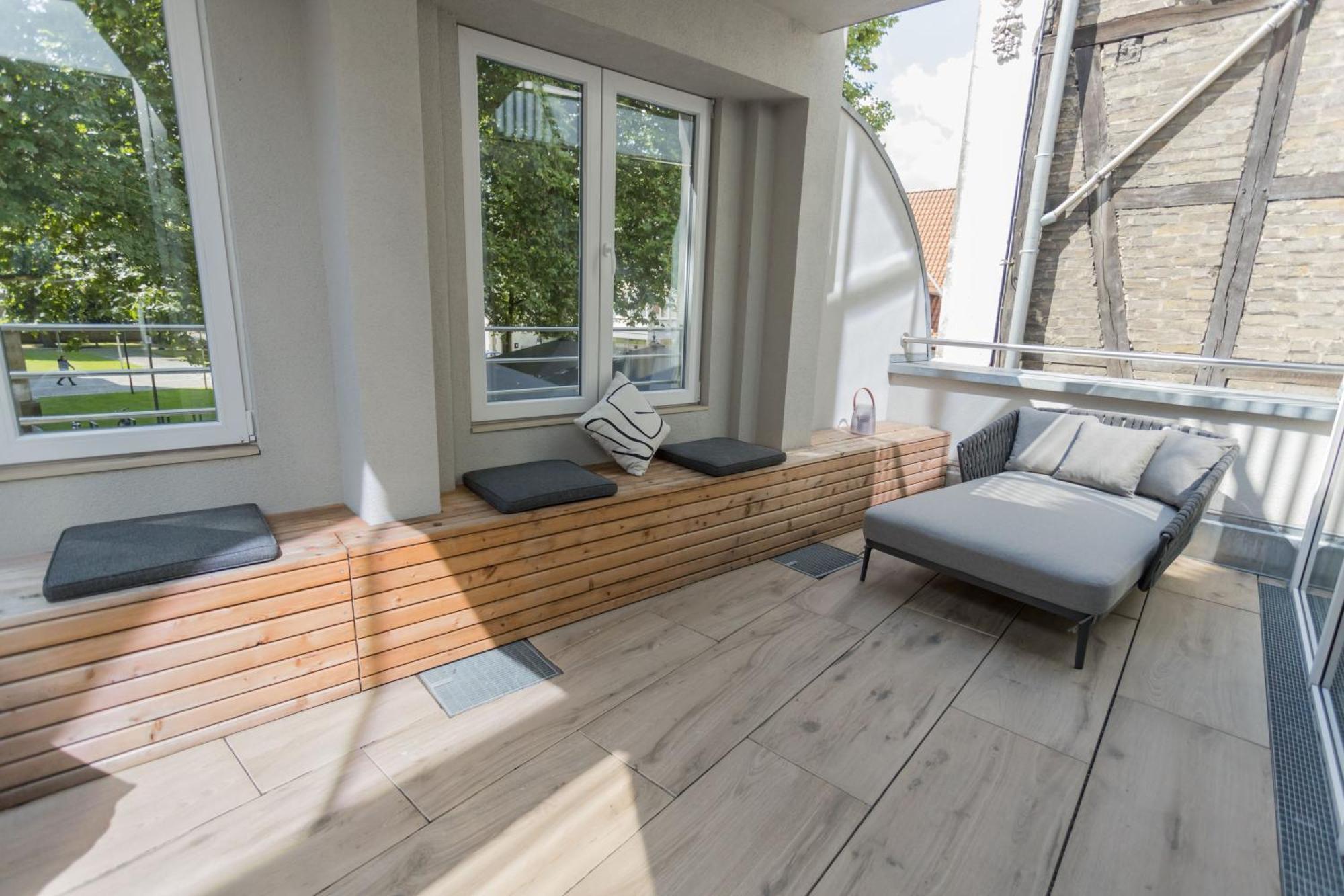 Stilvolles City-Apartment Glocke Ludinghausen Exteriör bild