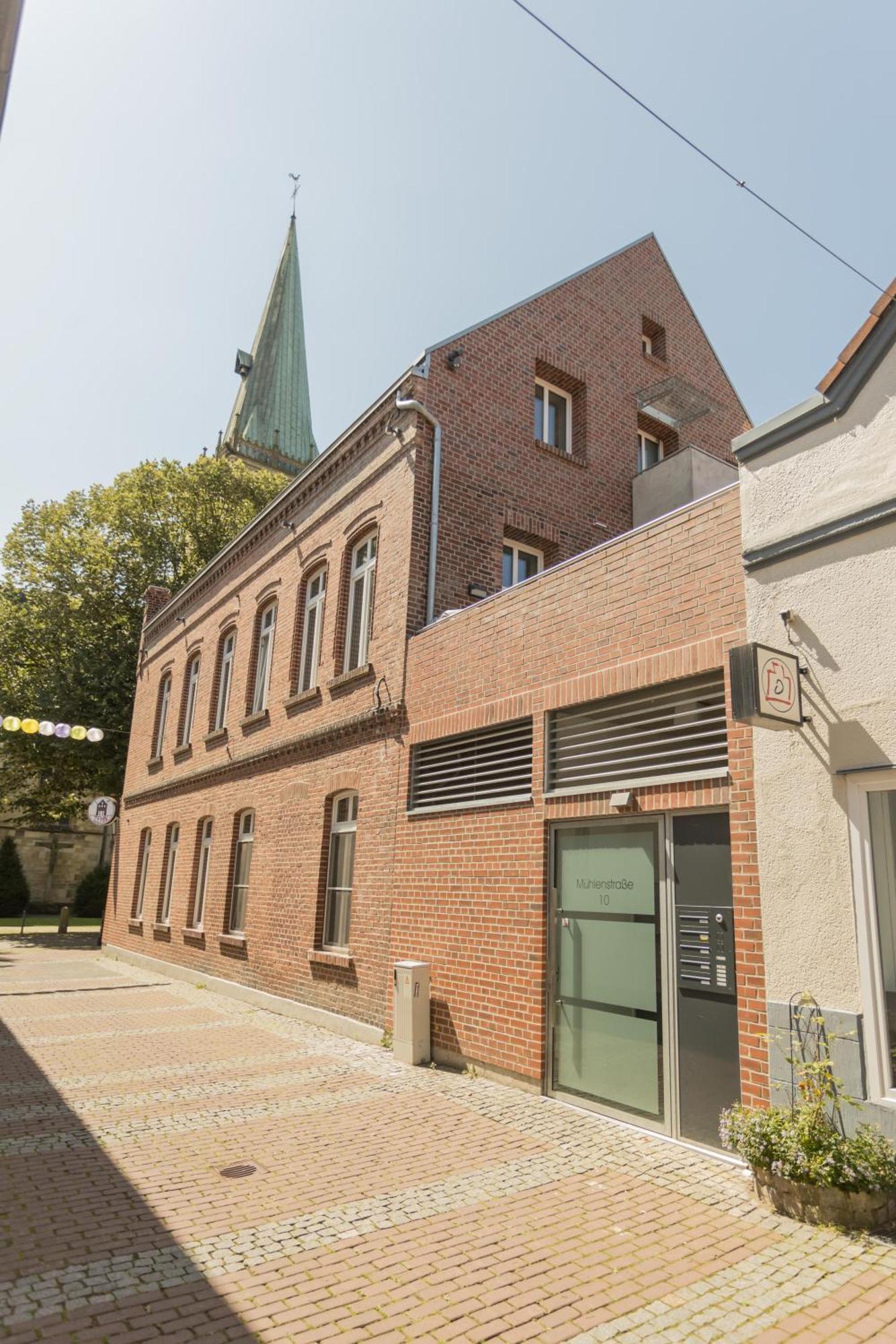 Stilvolles City-Apartment Glocke Ludinghausen Exteriör bild